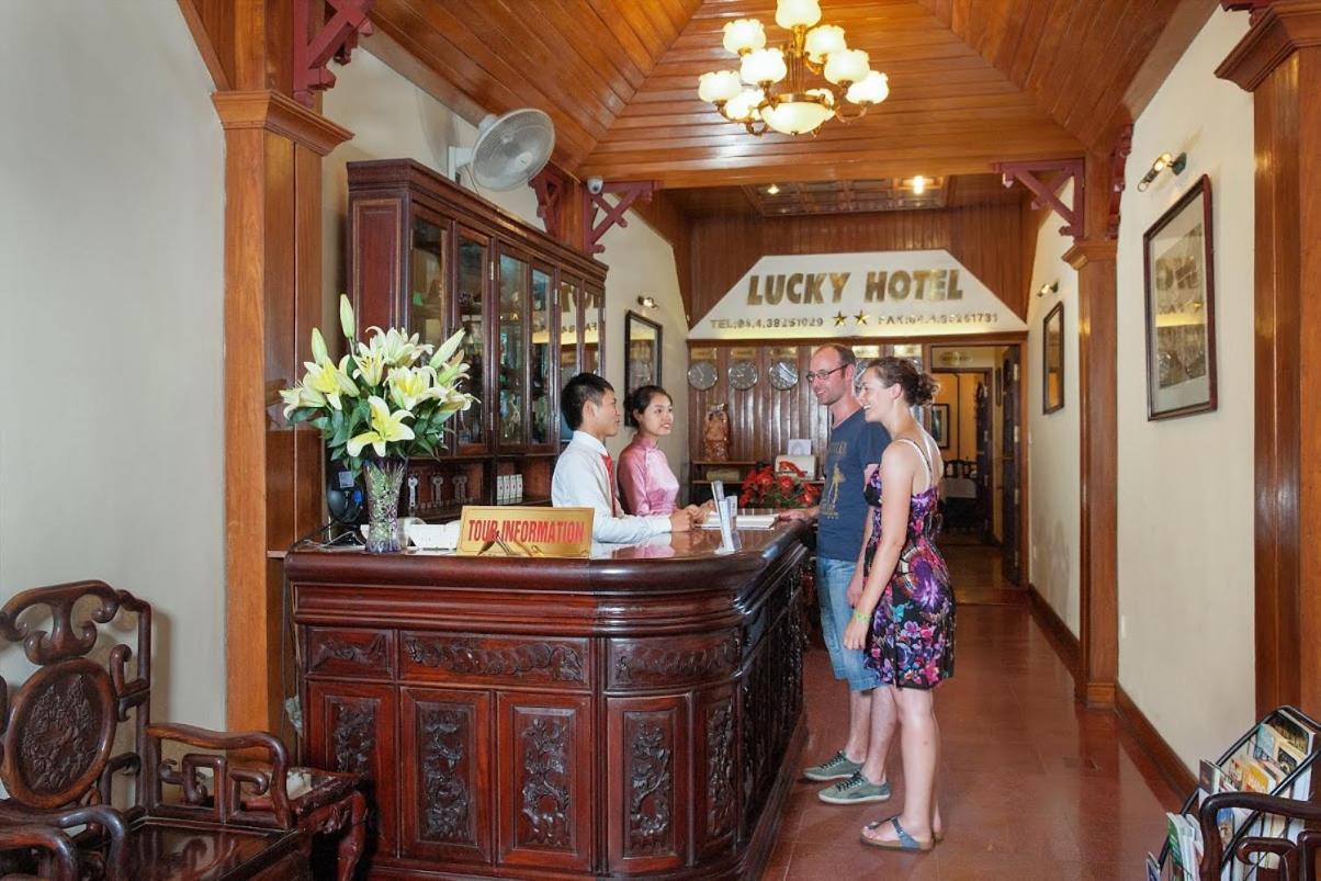Lucky Central Hotel & Travel Hanói Exterior foto